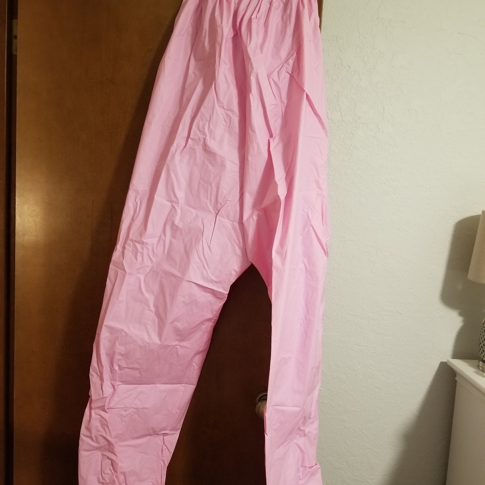 Russian Pointe Trashbag/Garbage bag Pants Pink